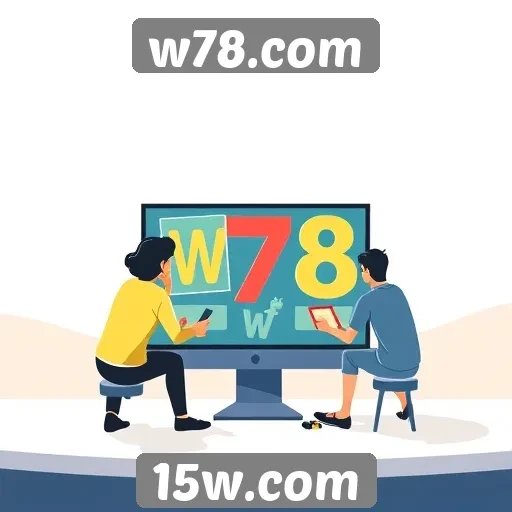 Plataforma w78.com se destaca em recursos interativos