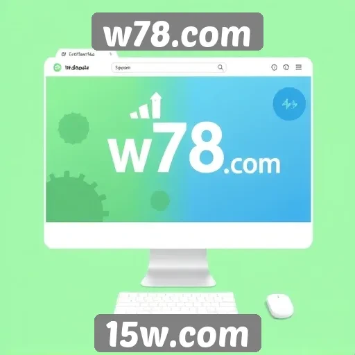 Interface do usuário do w78.com e sua usabilidade